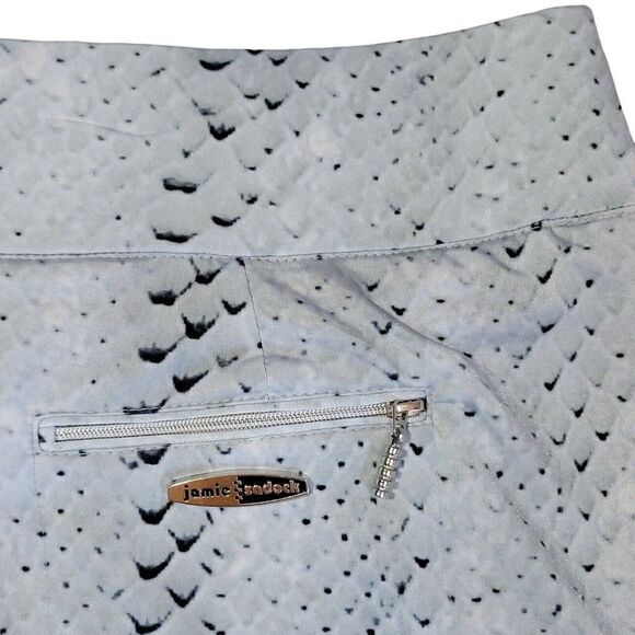 Jamie Sadock Golf Skort Womens Size 16 Snake Print Skirt Tennis Athletic Pockets - Picture 4 of 13